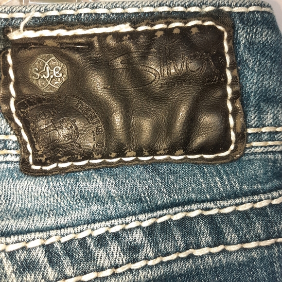 Silver Suki denim boot cut flare jeans 28 W - Picture 5 of 7